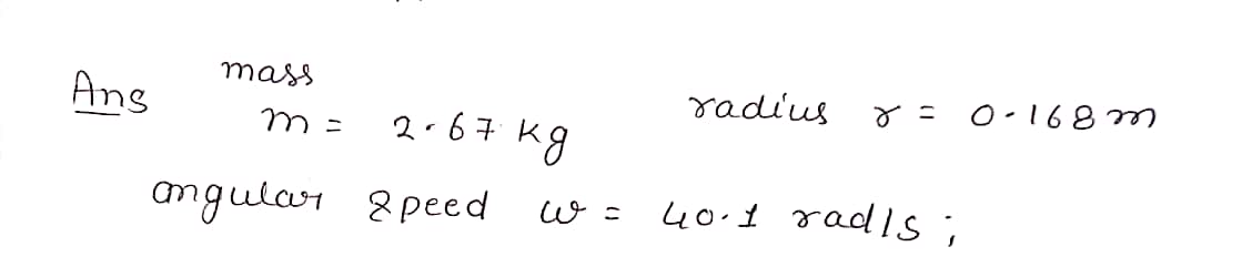 Physics homework question answer, step 1, image 1